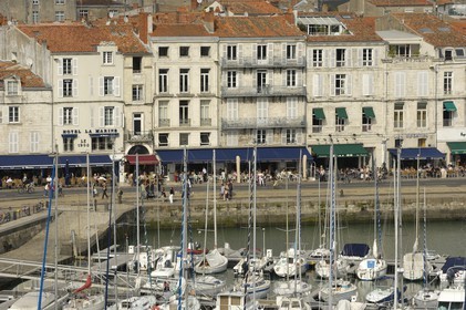 France, Charente-Maritime (17), La Rochelle, le Vieux Port, le quai Duperré