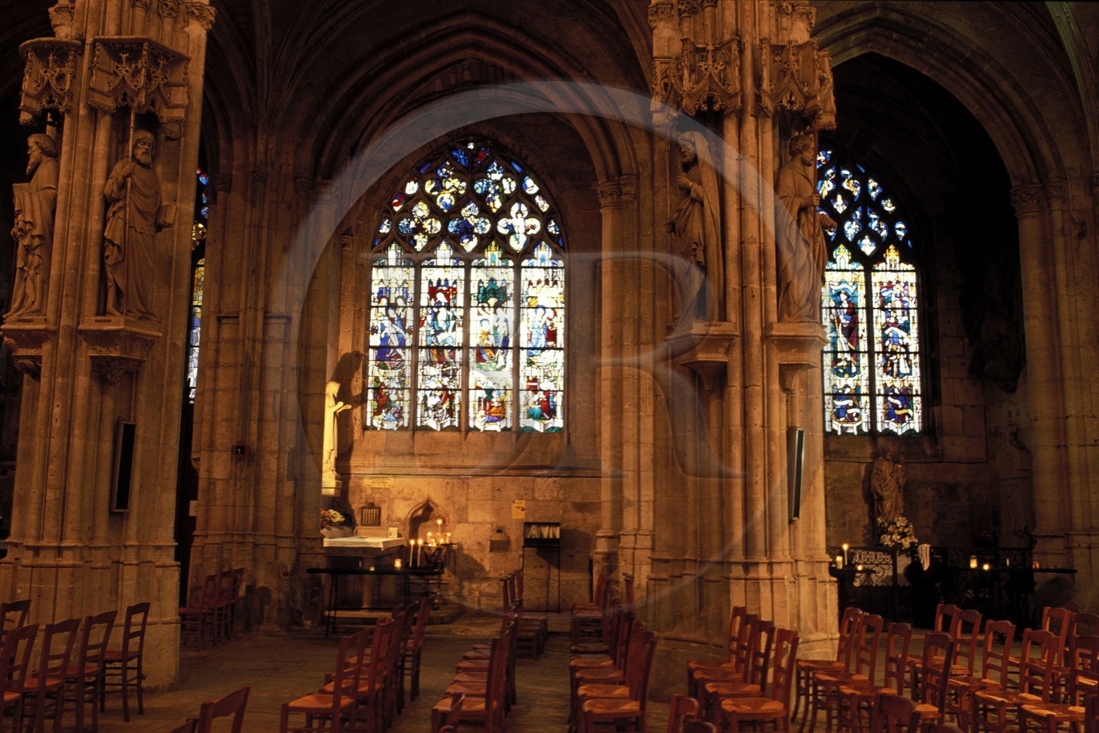 France, Eure (27), Vernon, église collégiale Notre-Dame