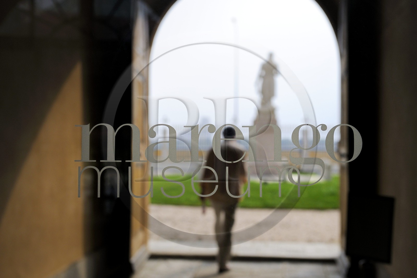 Italy, Piedmont, Marengo Museum, the Battle of Marengo was fought on 14 June 1800 between the victory French forces under Napoleon Bonaparte and Austrian forces near the city of Alessandria 70km north of Genoa