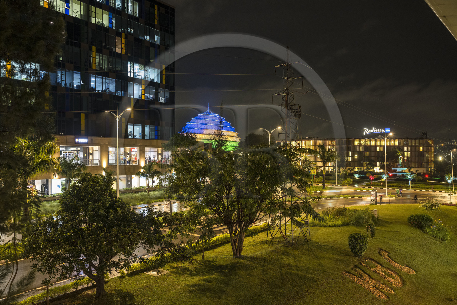 Rwanda, Kigali, KBC centre commercial et de business (Kigali Business Center)