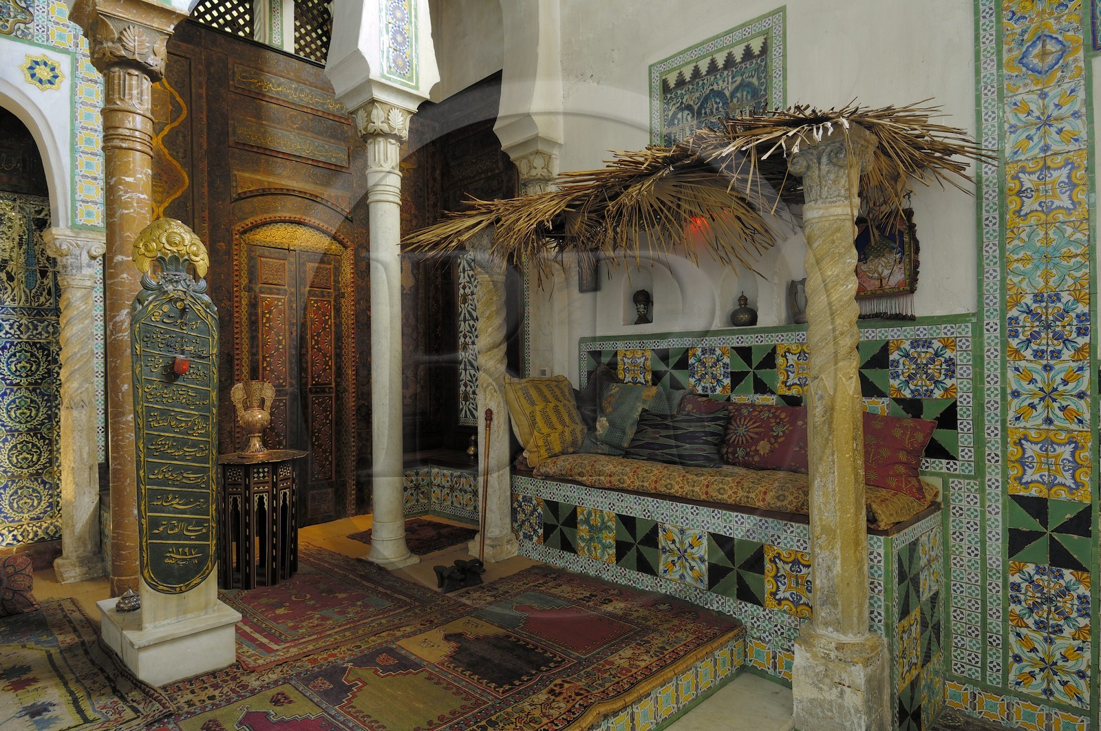 France, Charente-Maritime (17), Rochefort, maison de Pierre Loti, la mosquée recrée