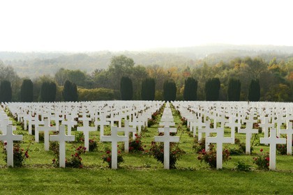 France, Meuse, Douaumont, battle of Verdun, ossuary of Douaumont, national necropolis