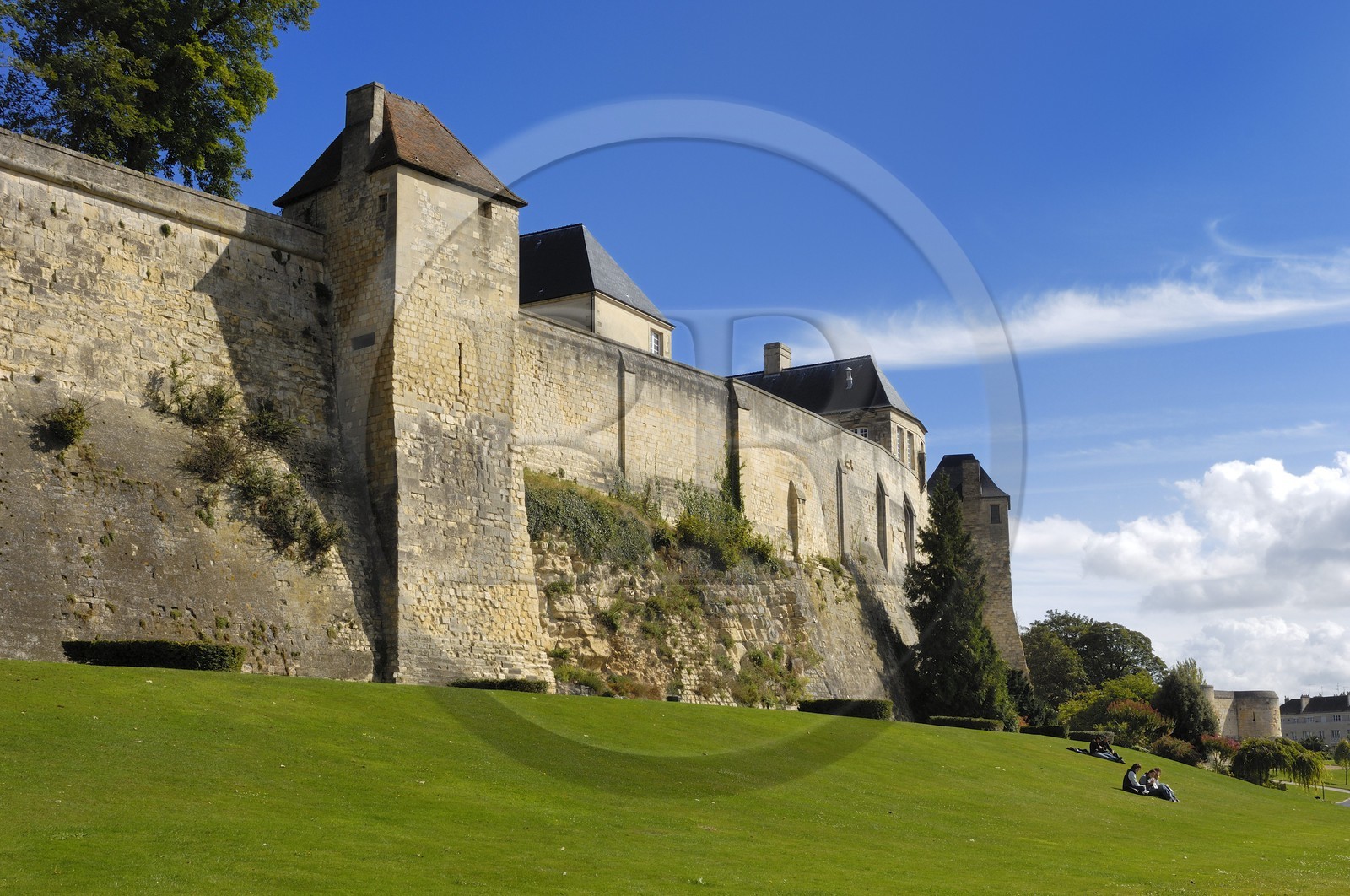 France, Calvados, Caen, the ducal castle