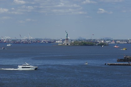 Etats-Unis, New York, Manhattan, statue de la Libertée, classée Patrinoine Mondial de l'UNESCO