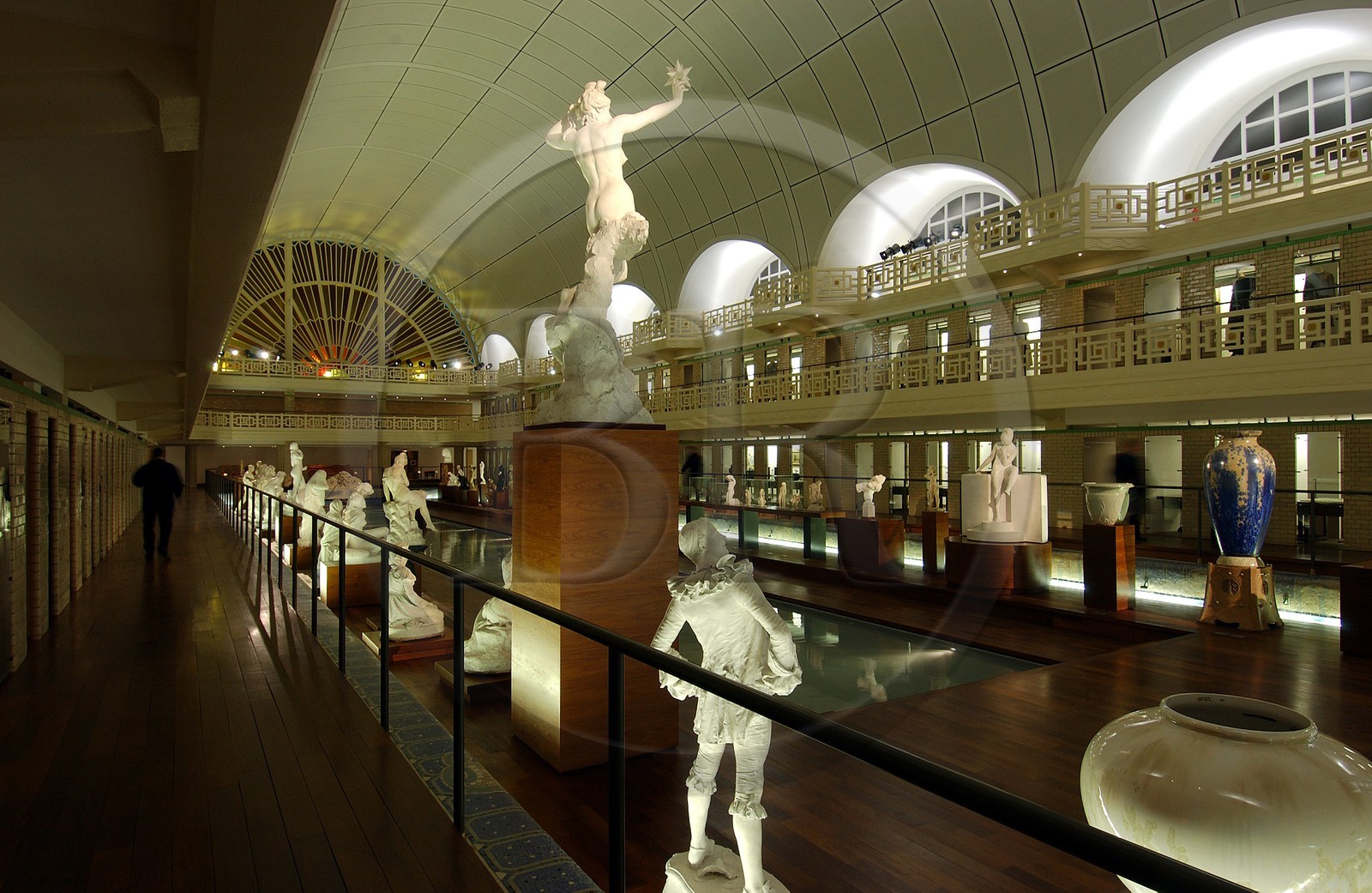 France, Nord (59), Roubaix (Lille 2004), musée d'art et d'industrie La Piscine