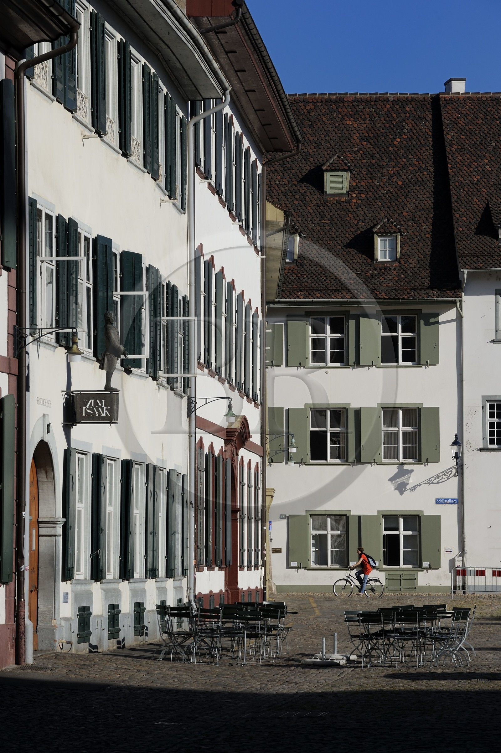 Suisse, Bâle, la place de la cathédrale Münsterplatz