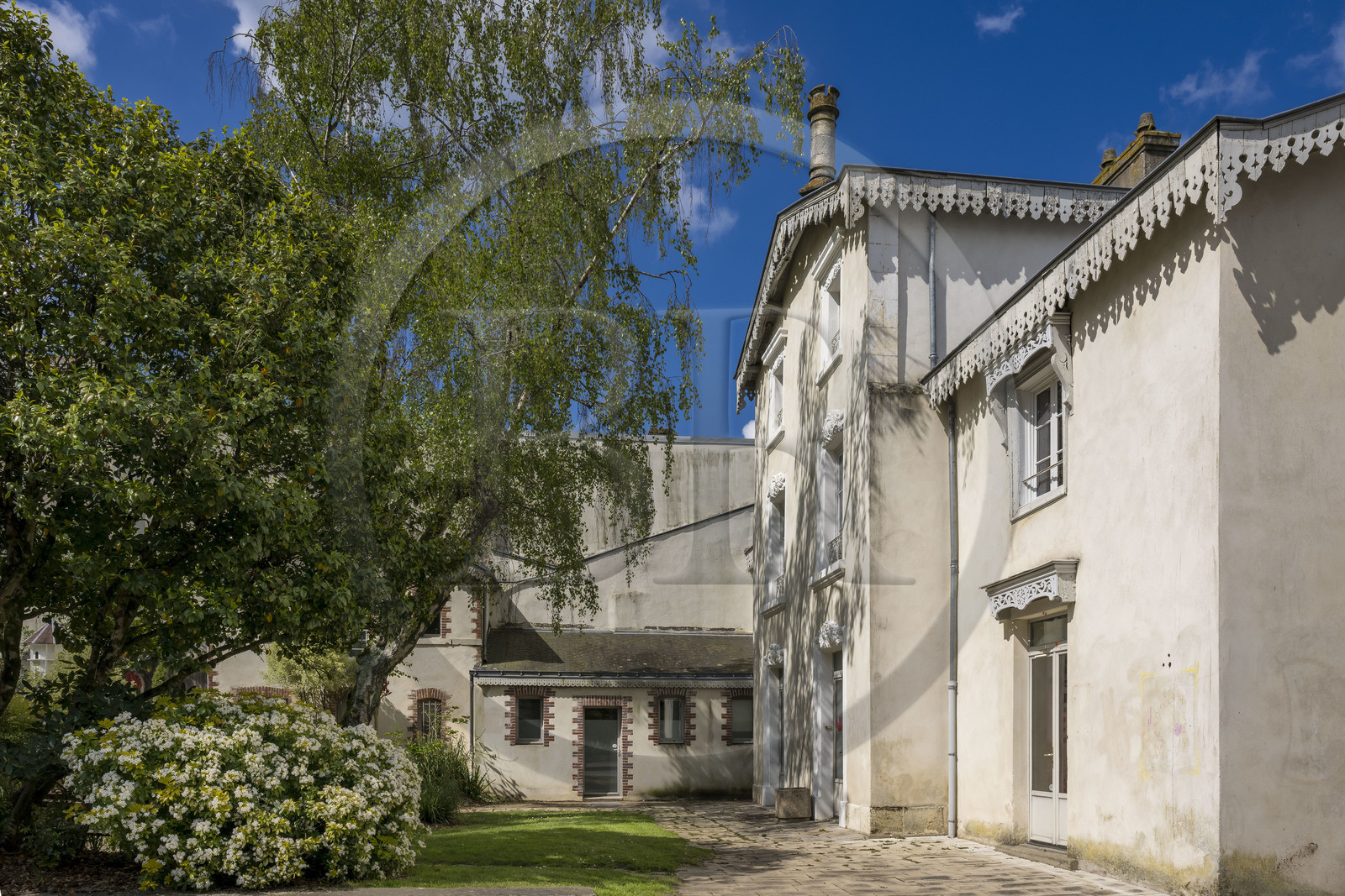 France, Vendée (85), La Roche-sur-Yon, la Maison Gueffier, dernier vestige d’un ensemble d’habitations construites début 1807