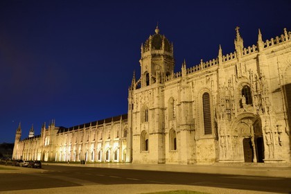 Portugal, Lisbonne, Bélem, Monastere des Hiéronymites (Mosteiro dos Jerónimos), classé Patrimoine Mondial de l'UNESCO, église Santa Maria