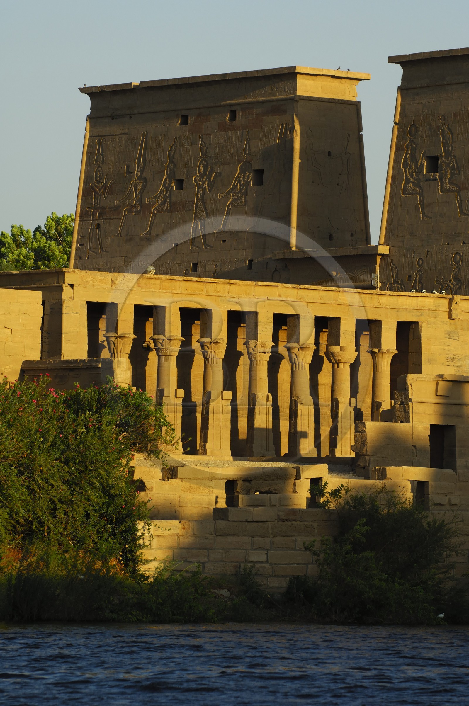 Egypt, Upper Egypt, Nubia, Nile Valley, Aswan, Agilka Island, Philae listed as World Heritage by UNESCO, Isis Temple