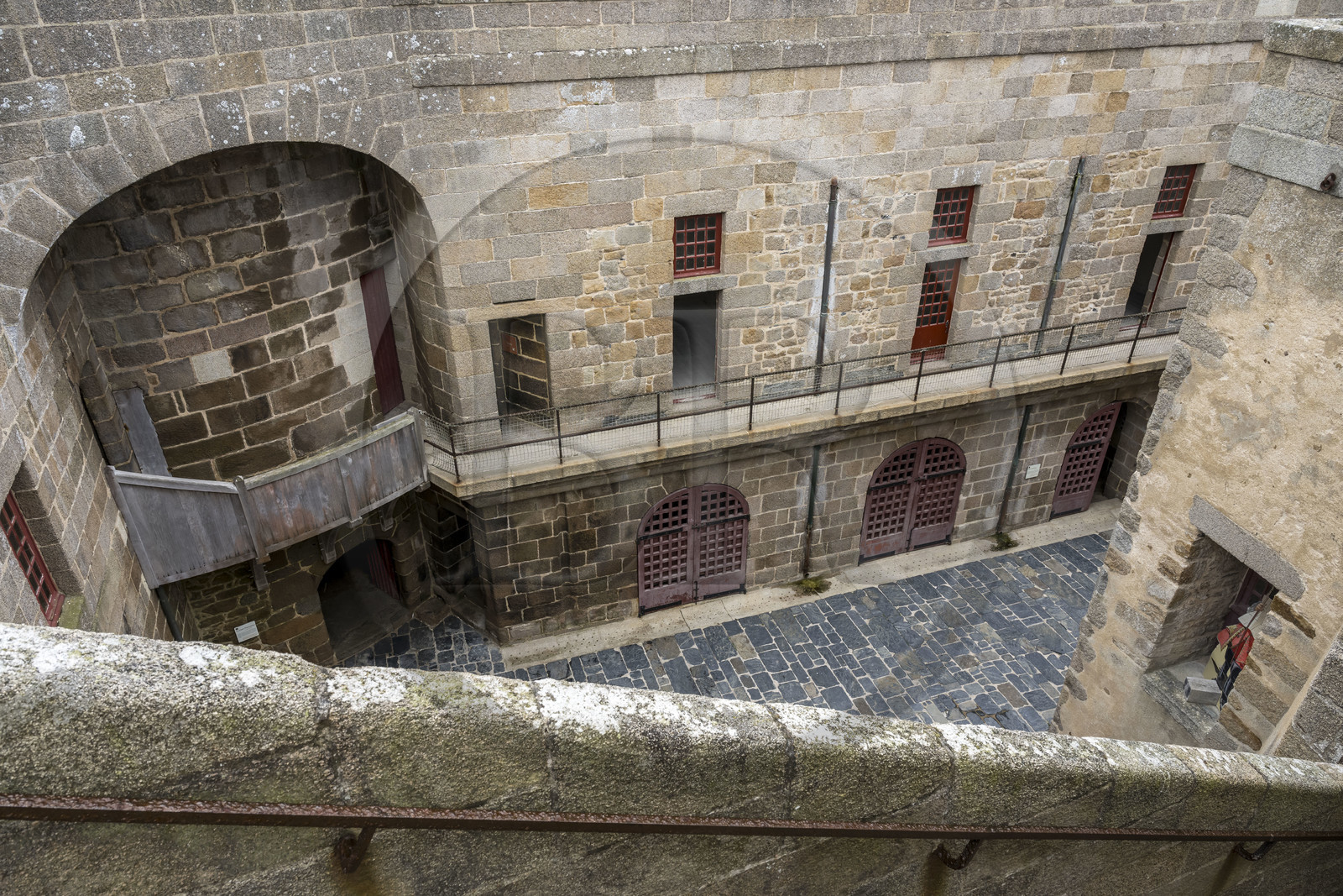 France, Finistère (29), Baie de Morlaix, Plouezoc'h, le chateau du Taureau construit par Vauban au XVIIe siècle