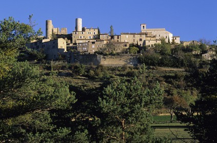 France, Var (83), parc naturel régional du Verdon, Bargème, labellisé Les Plus Beaux Villages de France