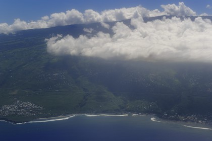 France, Ile de la Reunion, la cote ouest vers Saint Leu