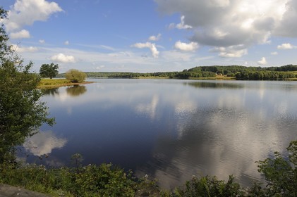 France, Nièvre (58), lac de Saint-Agnan