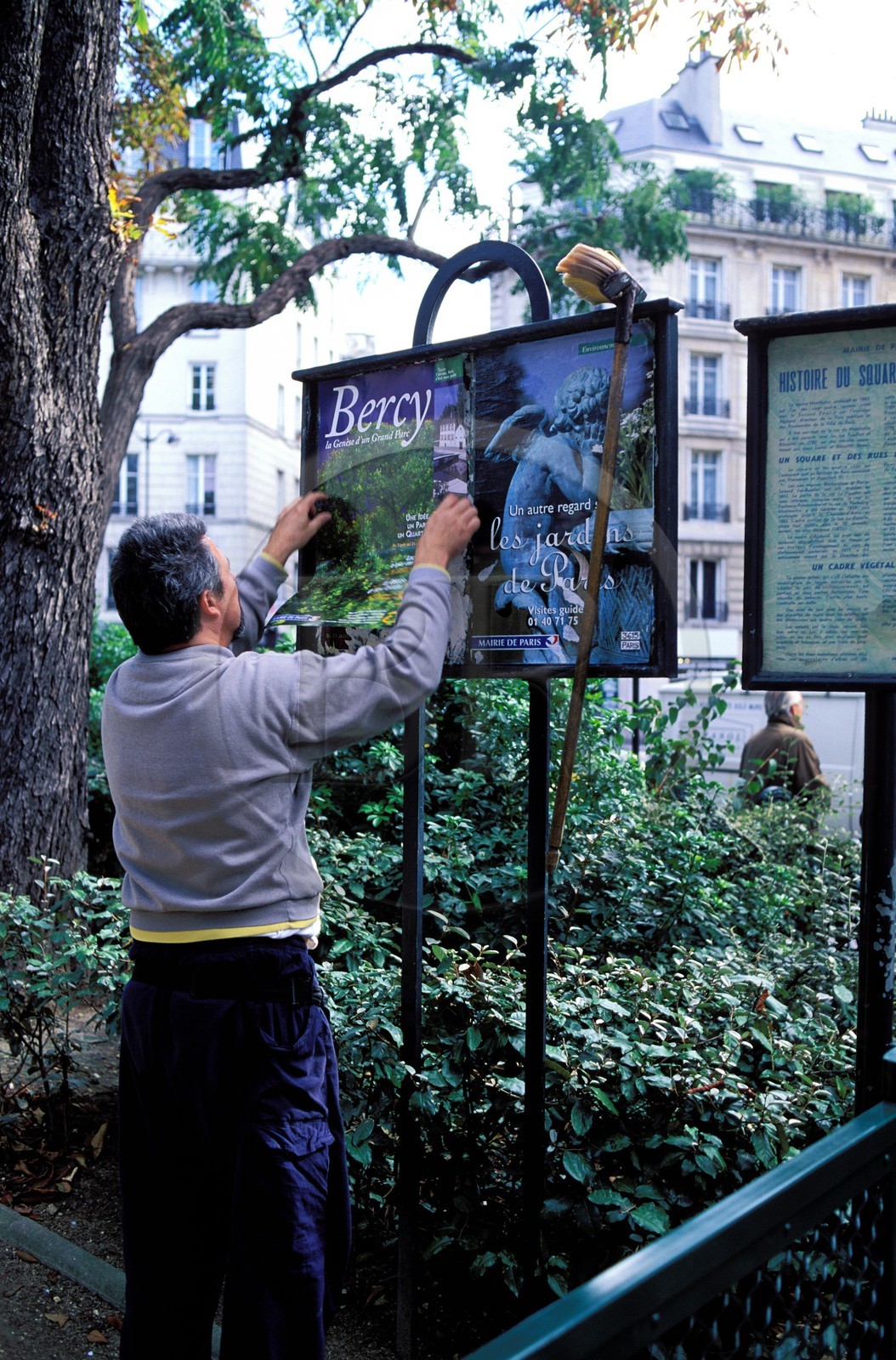 France, Paris 9ème (75), square Montholon