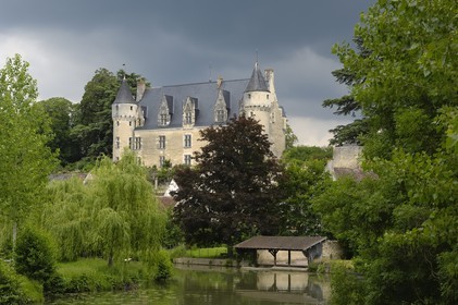 France, Indre-et-Loire (37), Montrésor, le château