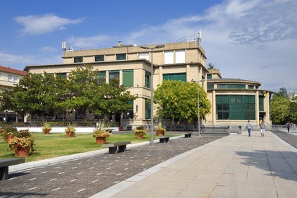 France, Allier (03), Vichy, Art Deco style post office built by the architect Léon Azéma in 1935