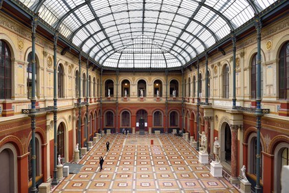 France, Paris (75), quartier de Saint-Germain-des-Prés, Ecole nationale supérieure des Beaux-Arts, le Palais des Etudes