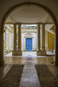 France, Hérault (34), Montpellier, centre historique appelé l’Ecusson, Hotel de Griffy, hotel particulier du XVIIIème siècle
