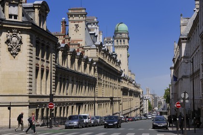 France, Paris, Latin Quarter, the Sorbonne in the Saint-Jacques street
