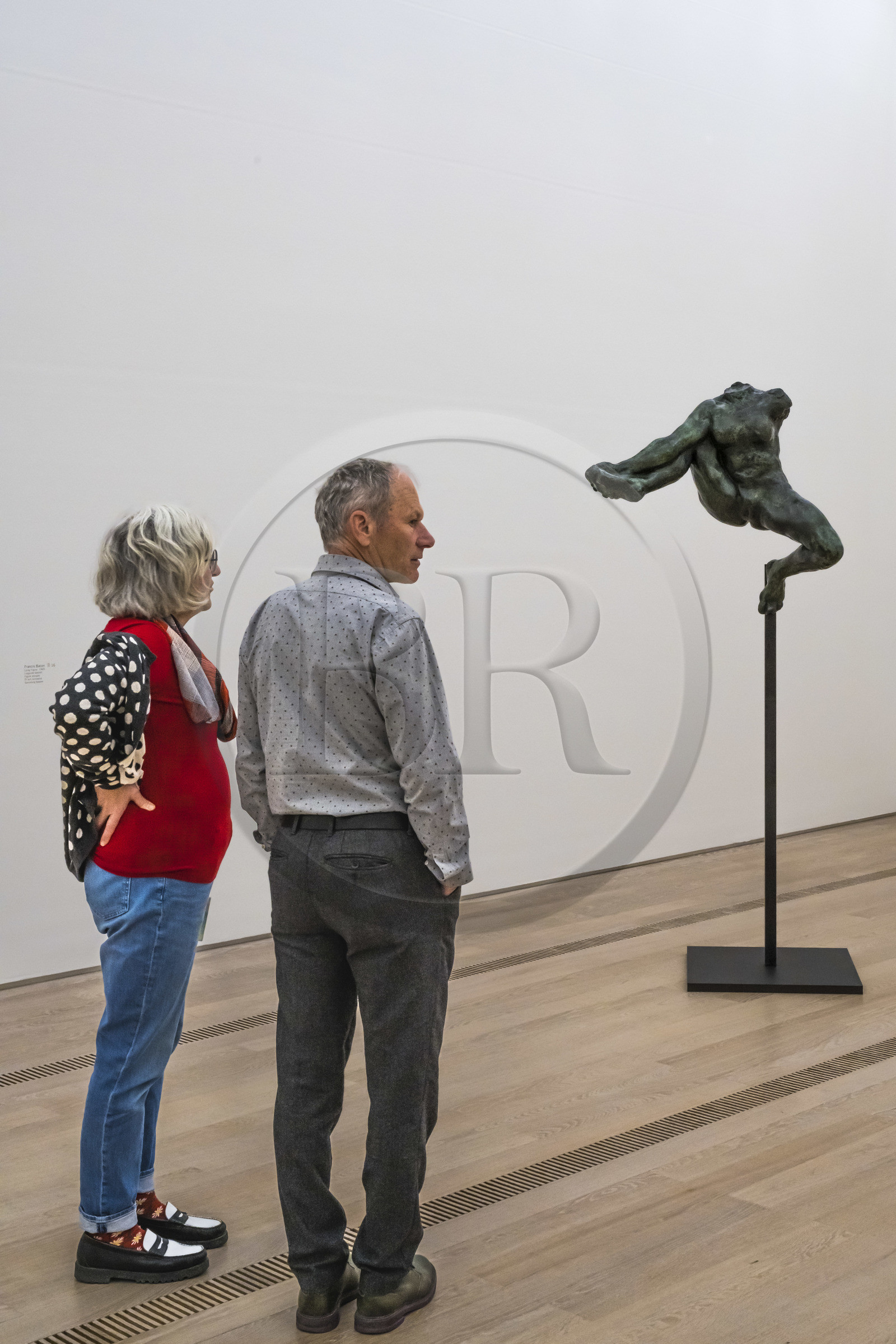 Suisse, Bâle, Riehen, fondation Beyeler, Iris, messagère des dieux (figure volante) (1890-1891) sculpture de Auguste Rodin