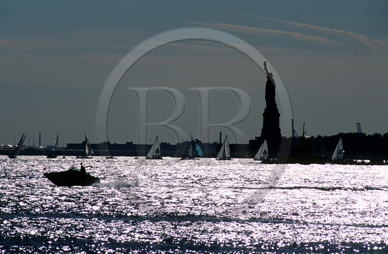 Etats-Unis, New York, Liberty Island, statue de la Liberté, classé Patrimoine Mondial de l'UNESCO