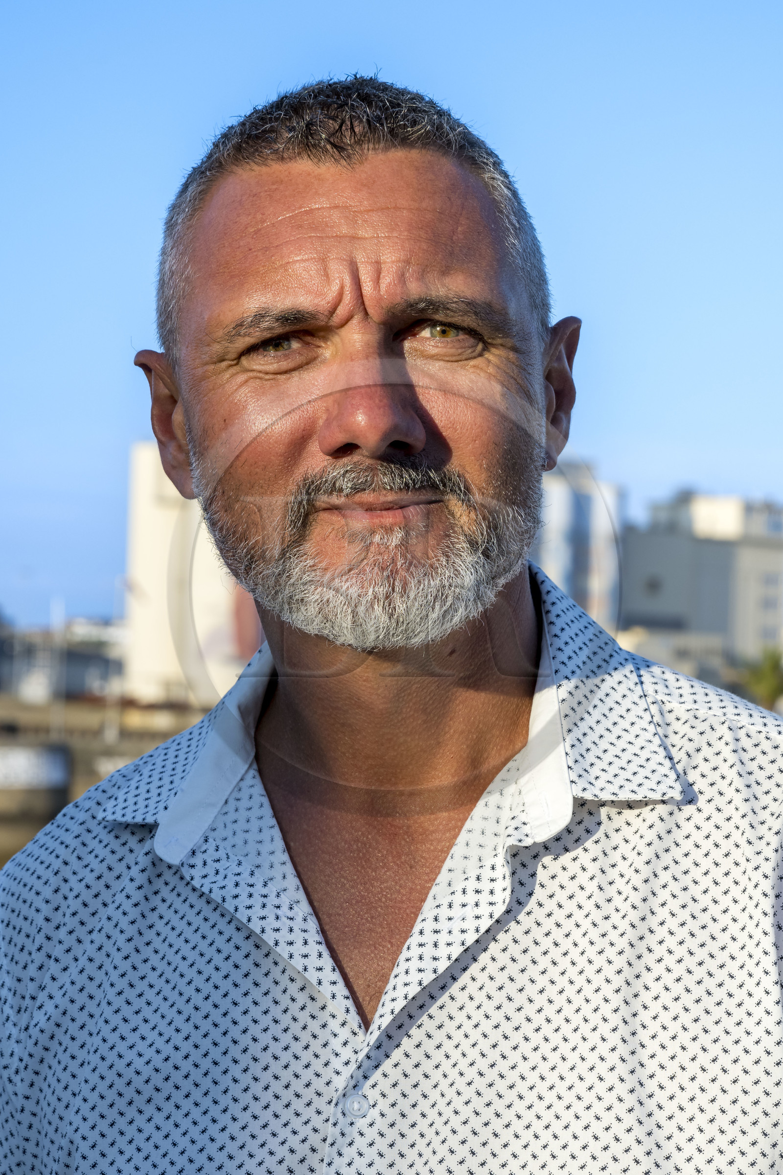 France, Vendee, Les Sables d'Olonne, district of La Chaume, Hervé Retureau from a family of Chaumois sailors, doctor in history and responsible for Sablais maritime heritage
