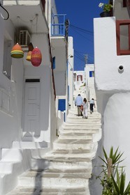 Grèce, Les Cyclades, mer Égée, île de Mykonos, Chora (Mykonos town)