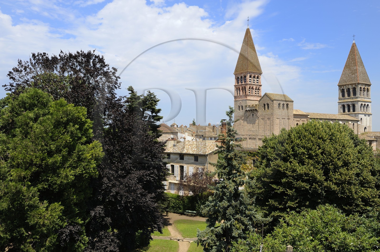 France, Saône et Loire (71), abbaye de Tournus