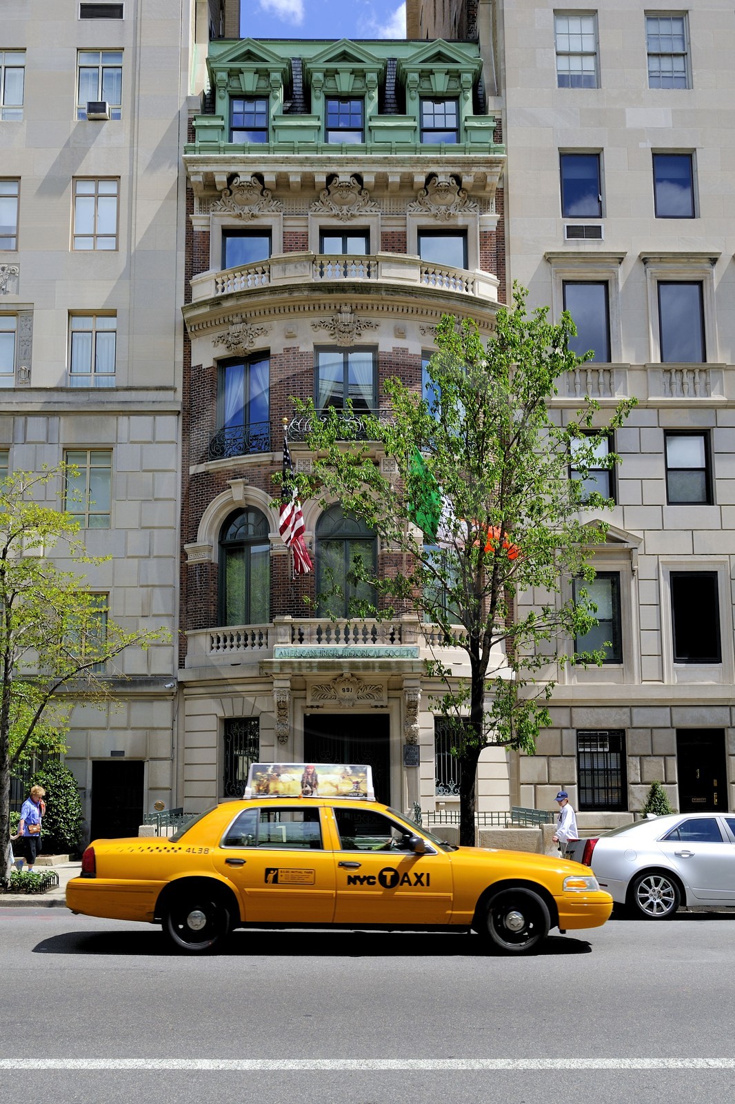 United States, New York, Manhattan, Upper East side, the American Irish Historical Society headquarters on Central Park East