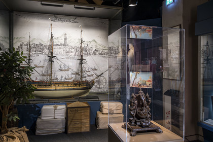 France, Morbihan (56), Port-Louis, la citadelle de Port-Louis, musée de la Compagnie des Indes