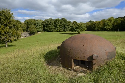 France, Moselle, Veckring, Maginot Line, Hackenberg Fortress, armored cloche