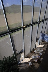 Suisse, Bâle, fondation Beyeler de l'architecte Renzo Piano