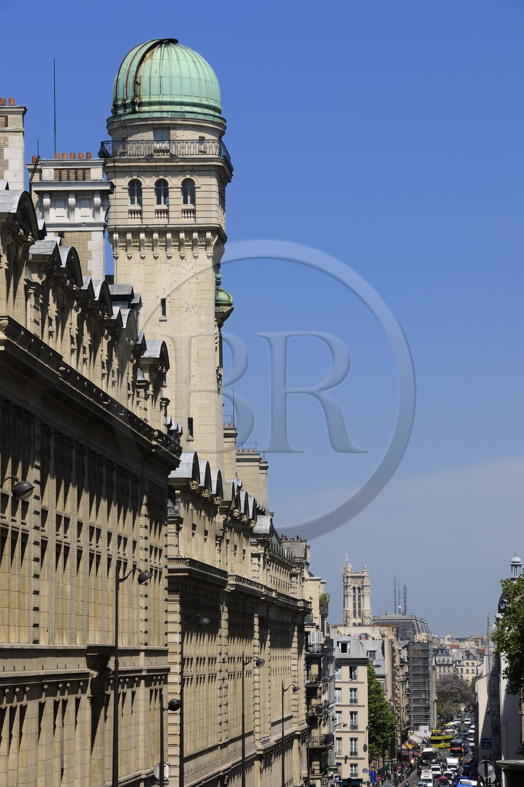 France, Paris (75), Quartier Latin, la Sorbonne et la rue Saint-Jacques
