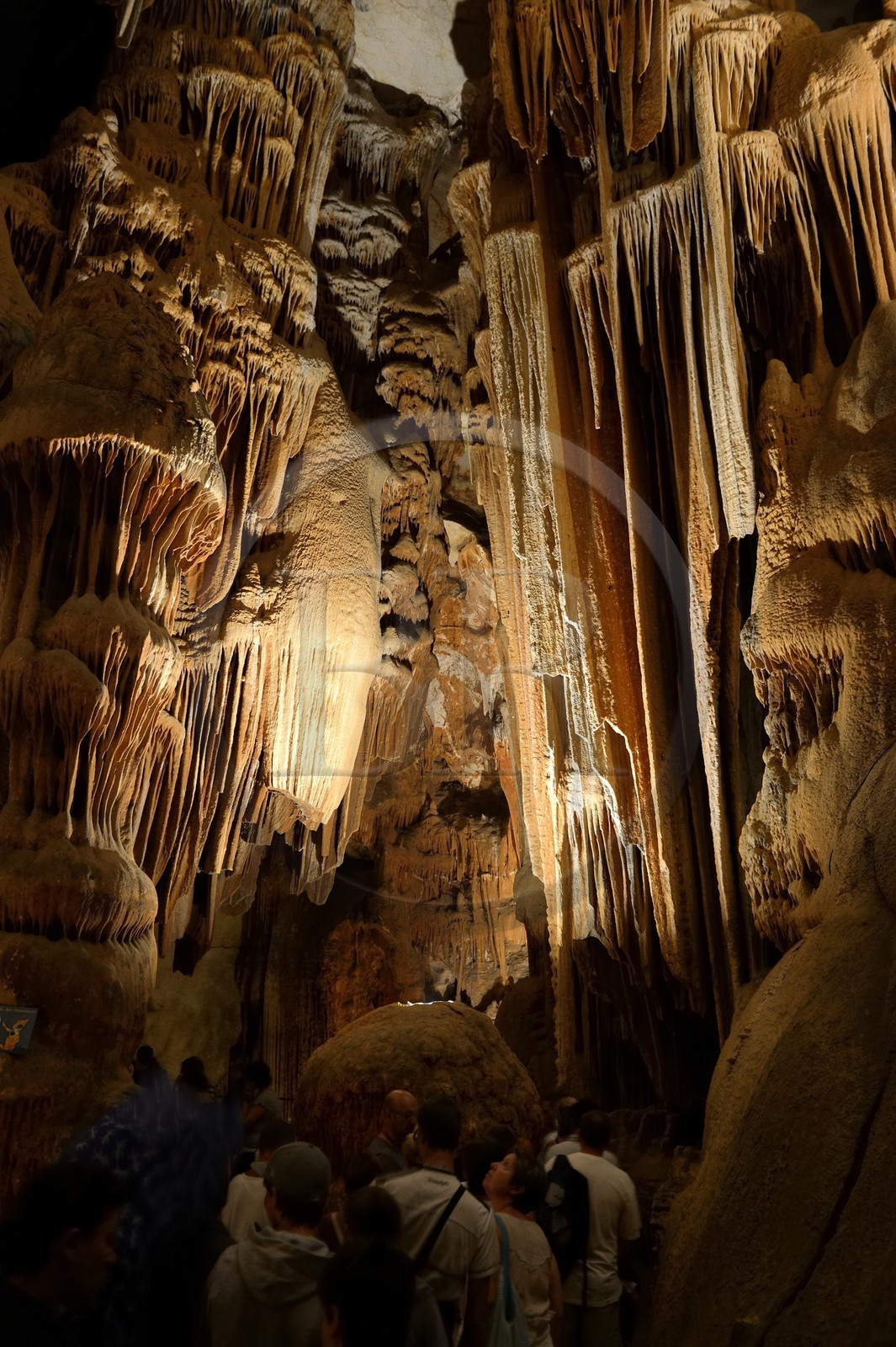 France, Ardèche (07), Saint-Marcel-d'Ardèche, la Grotte de la Madeleine