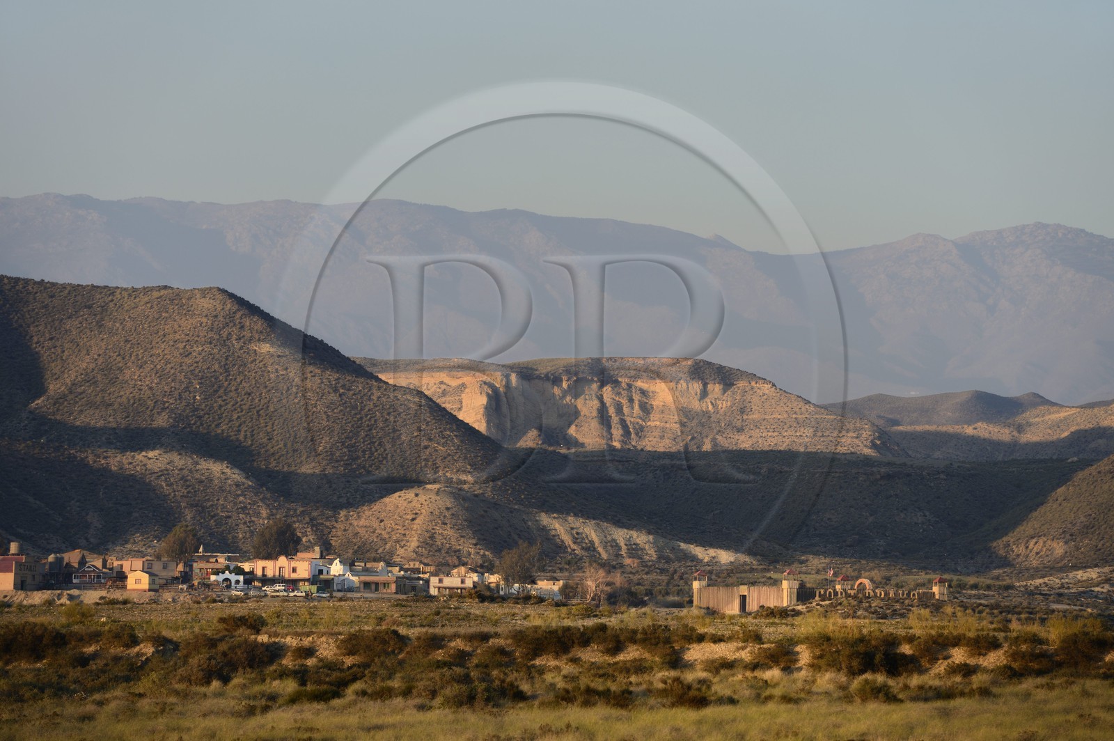 Espagne, Andalousie, province de Almeria, désert de Tabernas, parc d'attraction Fort Bravo Texas Hollywood, c'est ici que fut tourné les 7 Mercenaires de John Sturges mais aussi Les Pétroleuses de Christian-Jaque et Pour Une Poignée de Dollars de Sergio Leone