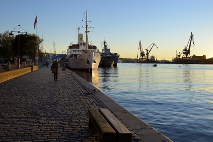 Suède, Västra Götaland, Göteborg (Gothenburg),  le parc maritime de navires historiques Maritiman dans le vieux port