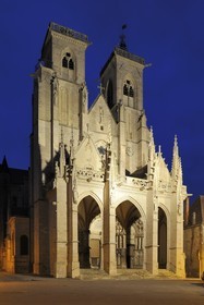 France, Côte d'Or (21), Semur-en-Auxois, l'église Notre-Dame