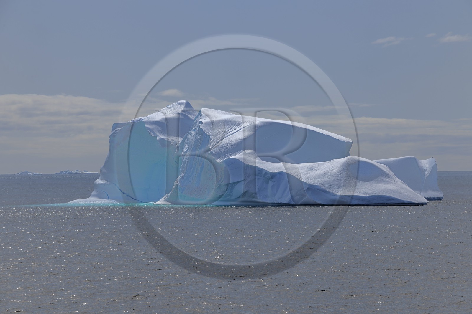 Groenland, région méridionale, iceberg