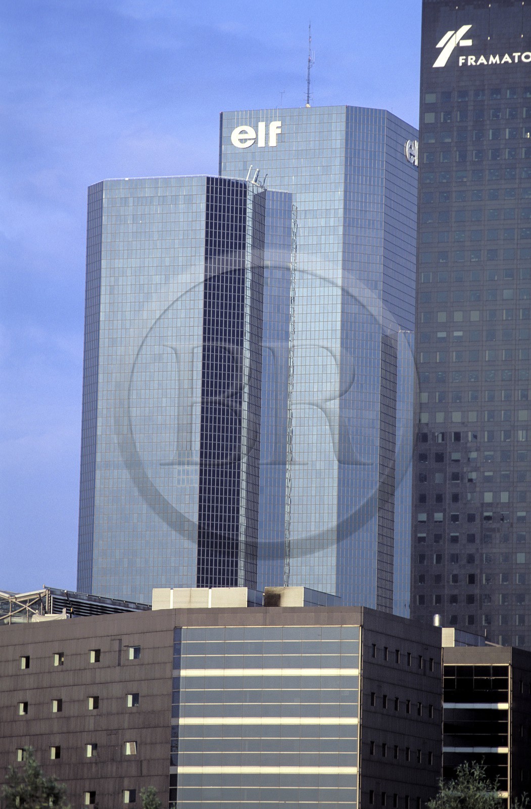 France, Paris, Puteaux, la Defense district, Elf tower