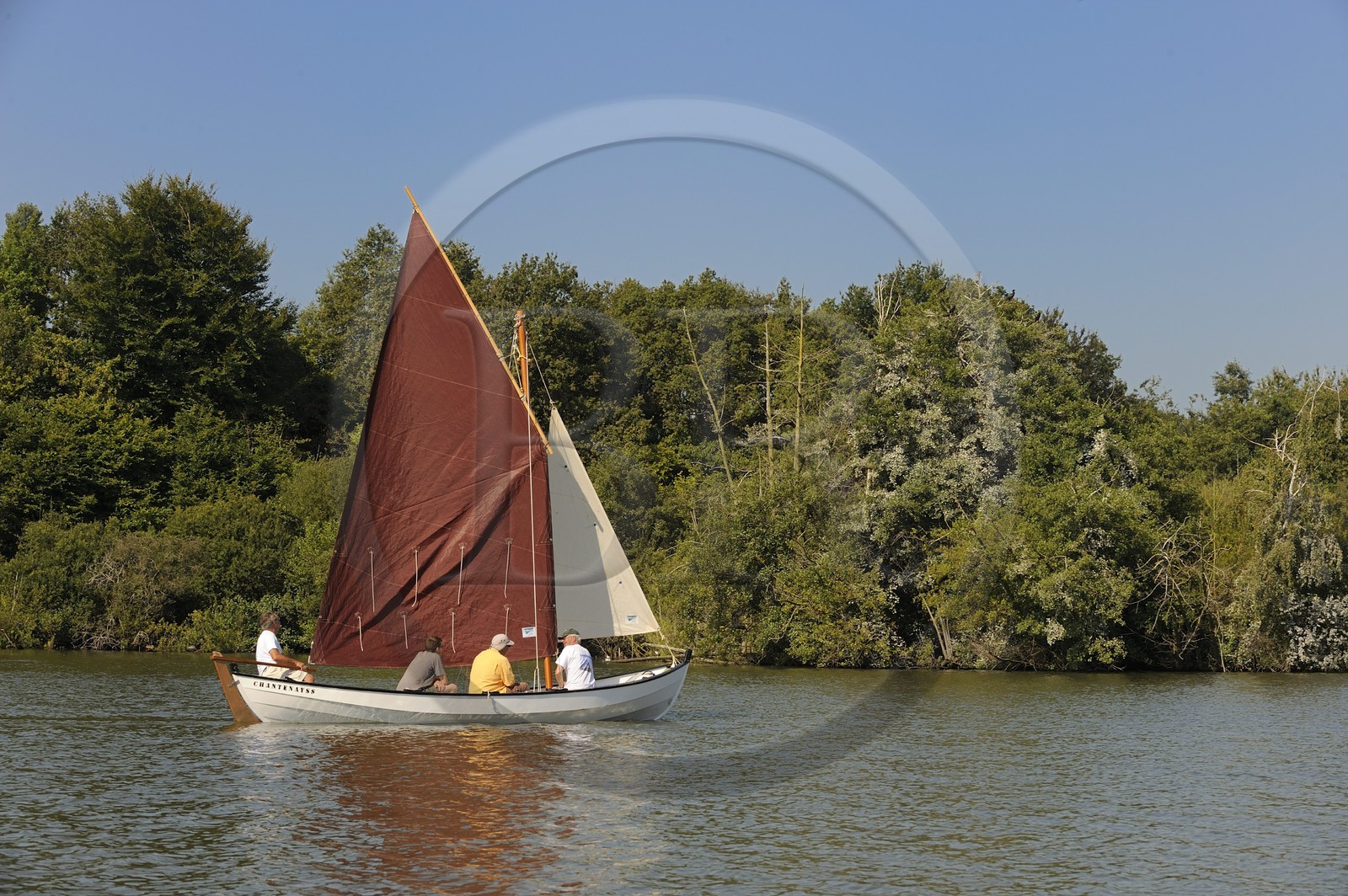 France, Loire-Atlantique (44), Nantes, la rivière Erdre