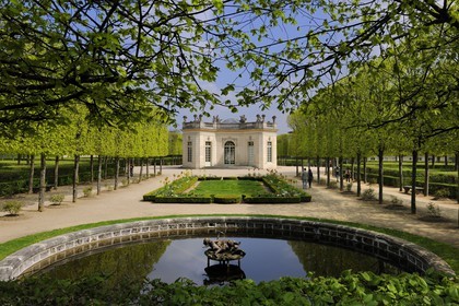 France, Yvelines (78), château de Versailles, classé Patrimoine Mondial de l'UNESCO, le domaine de Marie-Antoinette, le Petit Trianon, le Pavillon Français