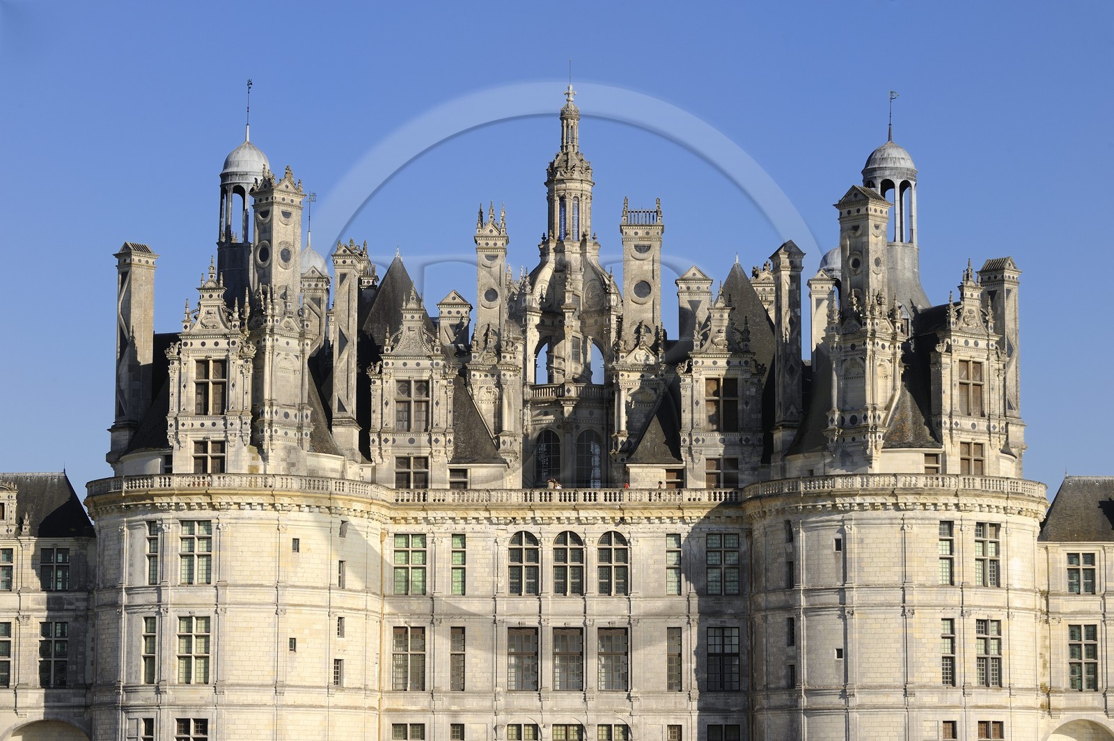France, Loir et Cher (41), Vallée de la Loire classée Patrimoine Mondial de l' UNESCO, château de Chambord