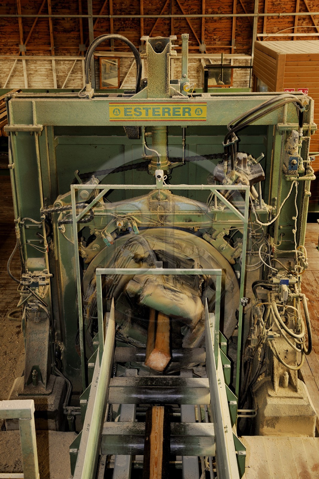 France, Moselle (57), scierie Abreschviller Sciages