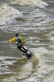 France, Vendée (85), Saint-Jean-de-Monts, kitesurf