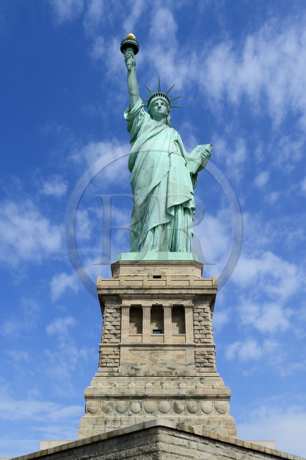 Etats-Unis, New York, Liberty Island, statue de la Liberté, classée Patrinoine Mondial de l'UNESCO