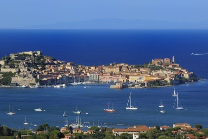 Italie, Toscane, l’Ile d’Elbe, Portoferraio et sa rade