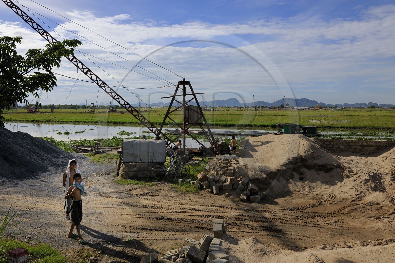 Vietnam, province de Ninh Binh,
