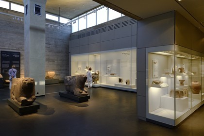 Israel, Jérusalem, quartier de Guivat Ram, musée d'Israel, departement d'archéologie, objets de la periode canaanite