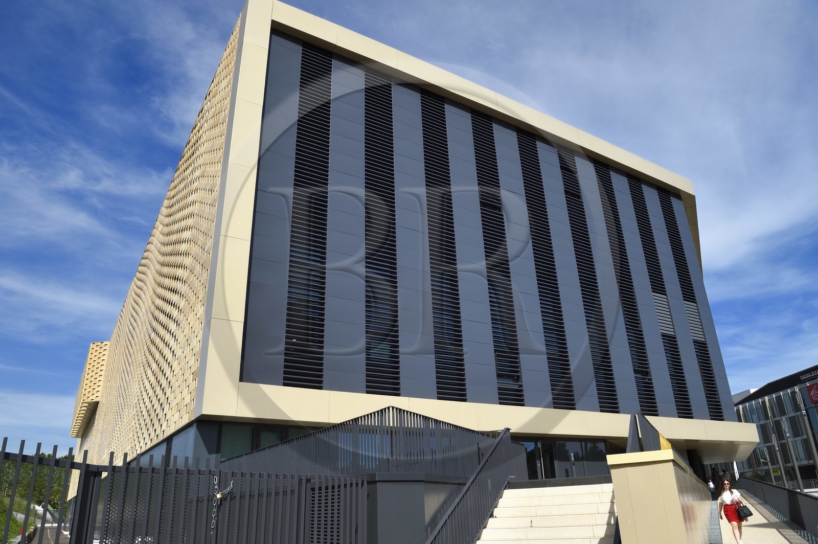 France, Moselle (57), Metz, centre des congrès Robert Schuman par l'architecte Wilmotte