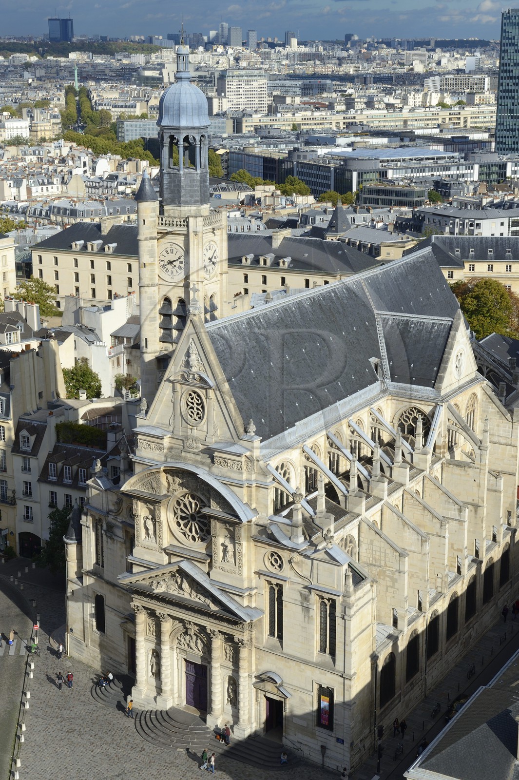 France, Paris (75), Quartier Latin, église Saint-Étienne du Mont